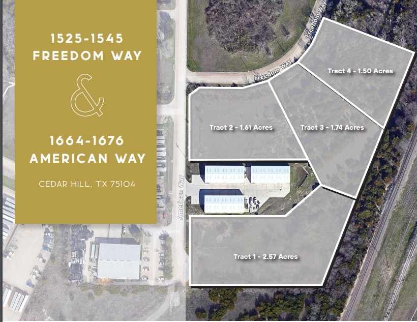 1525-1676 American Way and Freedom Way, Cedar Hill, TX for sale Primary Photo- Image 1 of 4