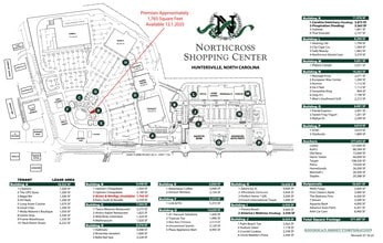 9645-9759 Sam Furr Rd, Huntersville, NC for lease Site Plan- Image 2 of 2