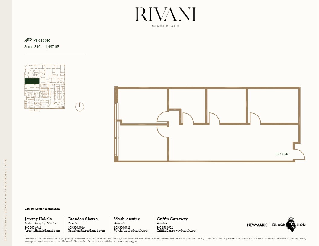 1691 Michigan Ave, Miami Beach, FL for lease Floor Plan- Image 1 of 1