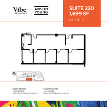 1391 N Speer Blvd, Denver, CO for lease Floor Plan- Image 1 of 2