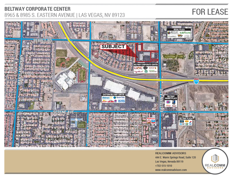 8975 S Eastern Ave, Las Vegas, NV for lease - Building Photo - Image 3 of 22