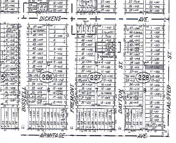 2034 N Halsted St, Chicago, IL for sale Plat Map- Image 1 of 1