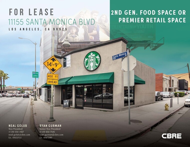 11155 Santa Monica Blvd, Los Angeles, CA for lease - Building Photo - Image 1 of 16