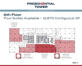 2550 S Clark St, Arlington, VA for lease Floor Plan- Image 1 of 2