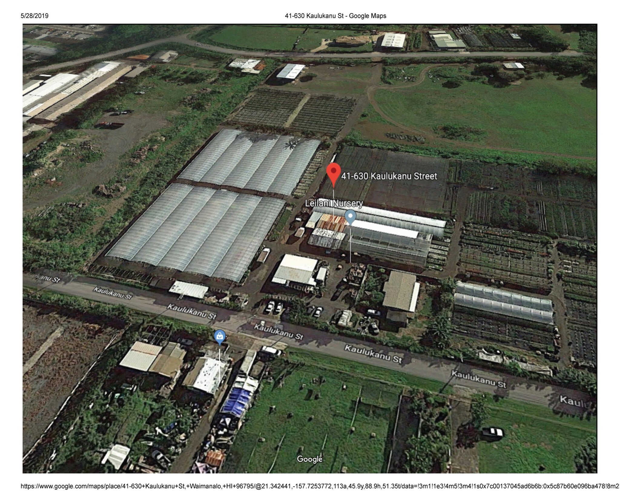 41-620-41-630 Kaulukanu St, Waimanalo, HI for sale Aerial- Image 1 of 1