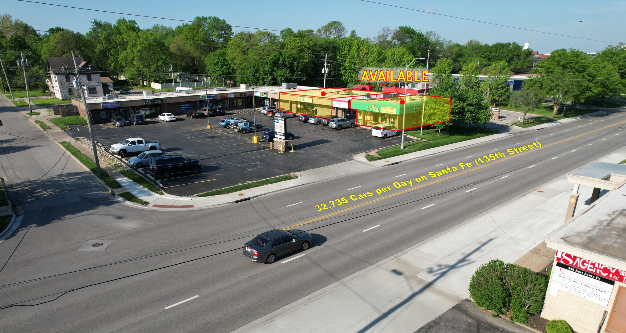 539 E Santa Fe St, Olathe, KS for lease Building Photo- Image 1 of 3