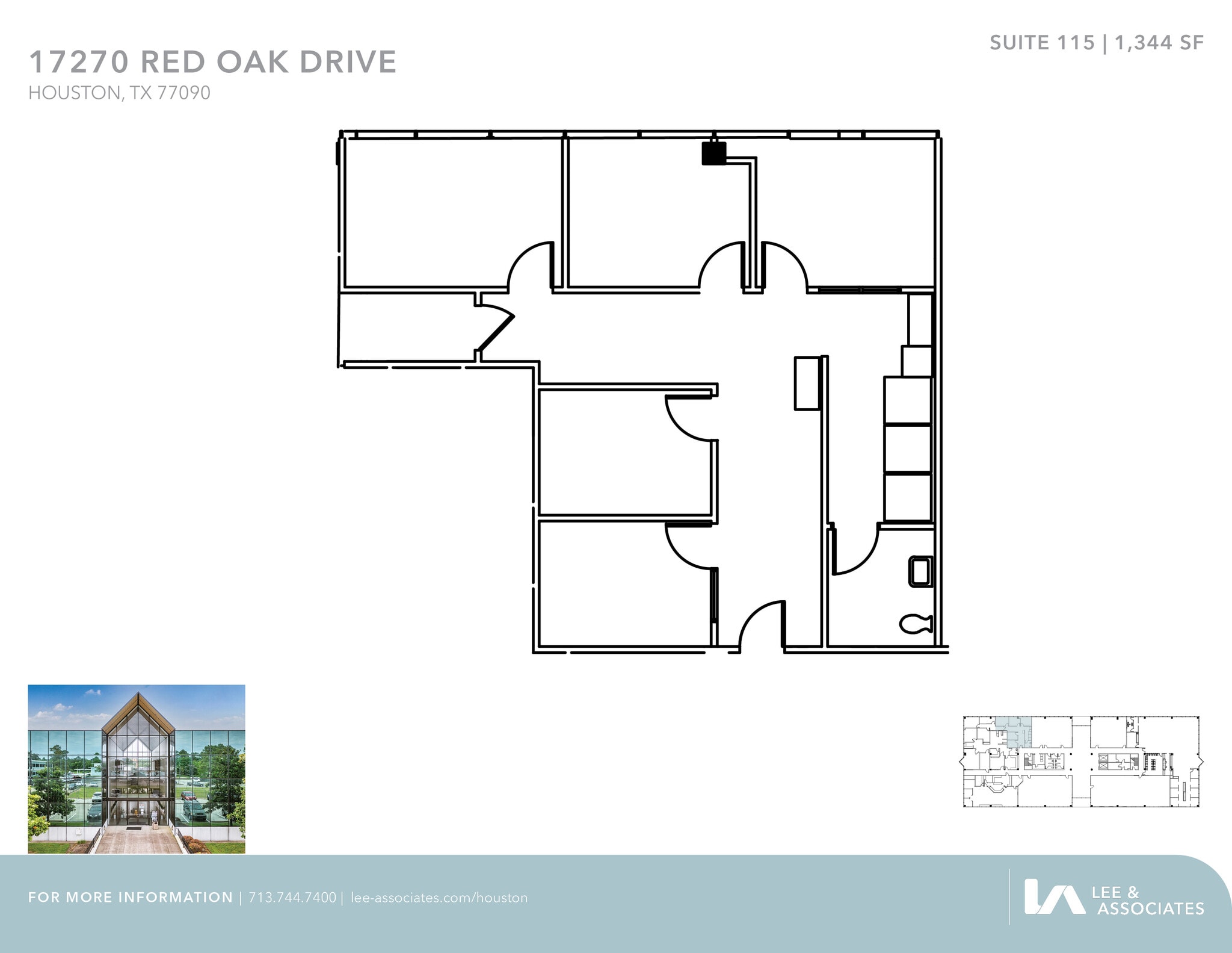 17270 Red Oak Dr, Houston, TX for lease Floor Plan- Image 1 of 1