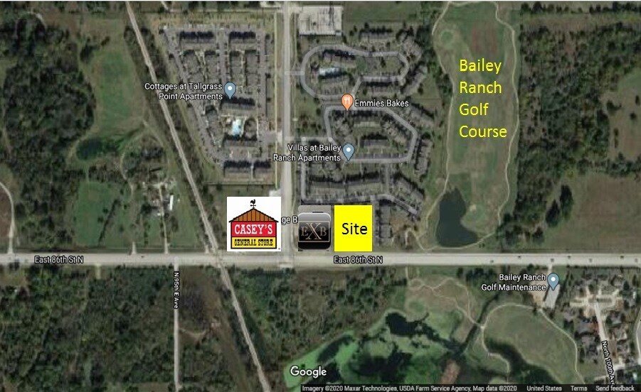 86th St & Mingo, Owasso, OK for sale - Aerial - Image 1 of 1
