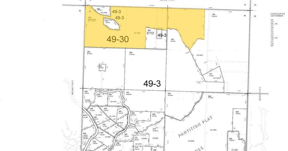 Hillcrest Rd, Medford, OR for sale - Plat Map - Image 1 of 1