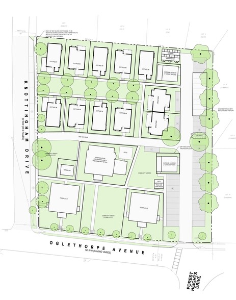 1010 Oglethorpe Ave, Athens, GA for sale - Site Plan - Image 2 of 6