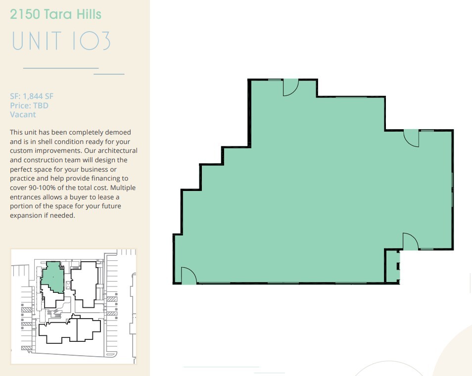 2150 Appian Way, Pinole, CA 94564 - Unit 103 -  - Floor Plan - Image 1 of 1