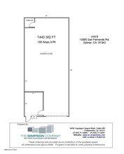 13000-13010 San Fernando Rd, Sylmar, CA for lease Floor Plan- Image 1 of 1