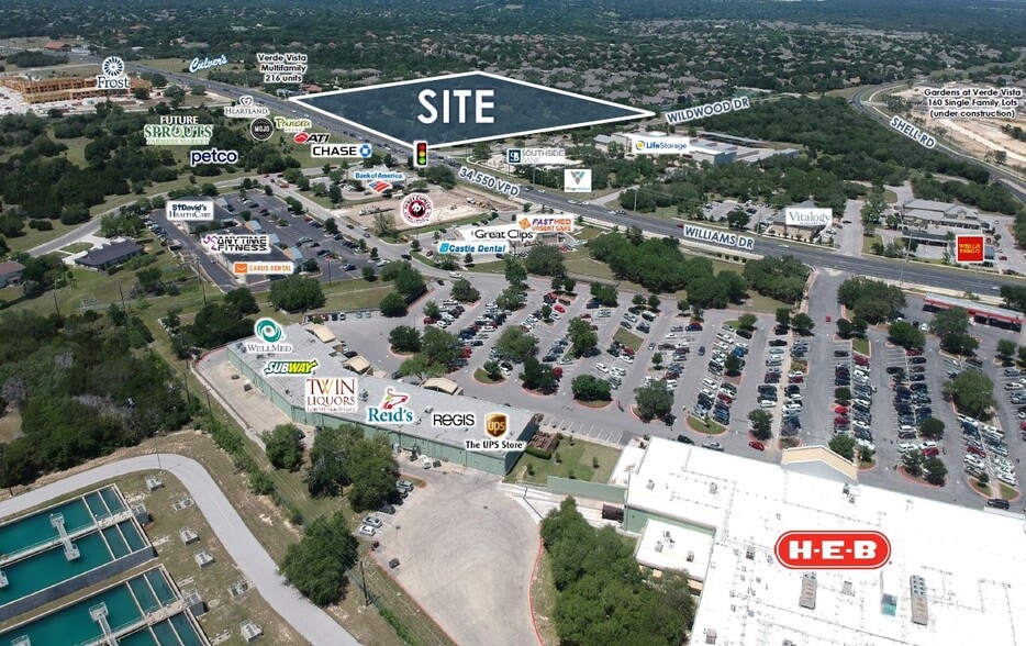 4655 Williams Dr, Georgetown, TX for sale - Aerial - Image 2 of 2