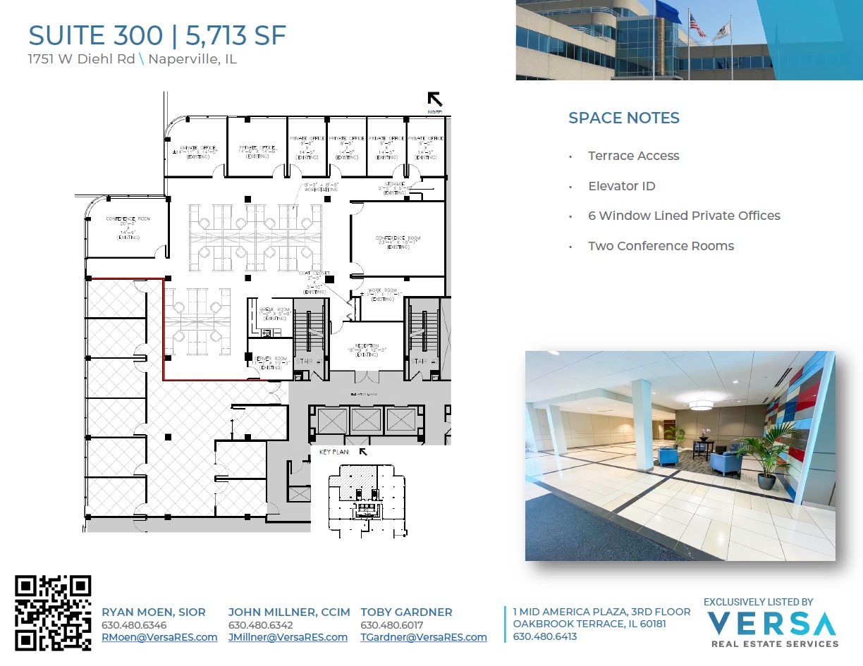 1751-1771 W Diehl Rd, Naperville, IL for lease Floor Plan- Image 1 of 1