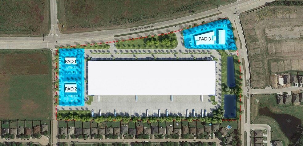2801 N Highway 78, Wylie, TX for sale - Site Plan - Image 1 of 9