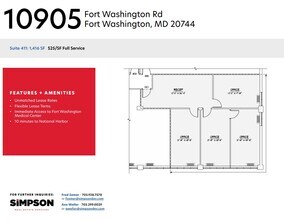 10905 Fort Washington Rd, Fort Washington, MD for lease Floor Plan- Image 1 of 1
