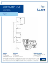 1140 Westmont Dr, Houston, TX for lease Floor Plan- Image 1 of 1