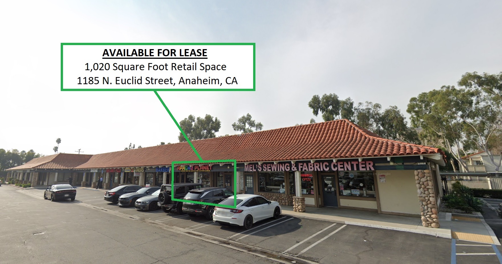 1159-1189 N Euclid St, Anaheim, CA for lease Building Photo- Image 1 of 5