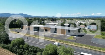 Ambérieux - AERIAL map view