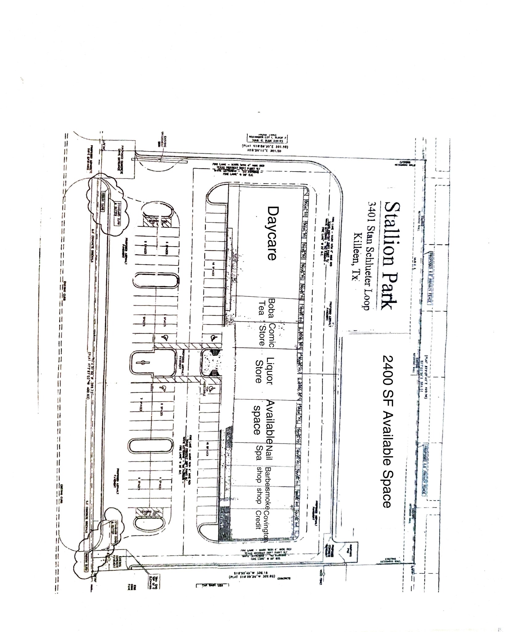 3401 W Stan Schlueter Loop, Killeen, TX for lease Site Plan- Image 1 of 1