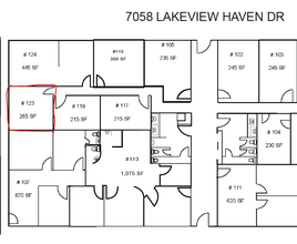 7050 Lakeview Haven, Houston, TX for lease Floor Plan- Image 1 of 1