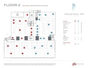 777 Industrial Rd, San Carlos, CA for lease Floor Plan- Image 1 of 4