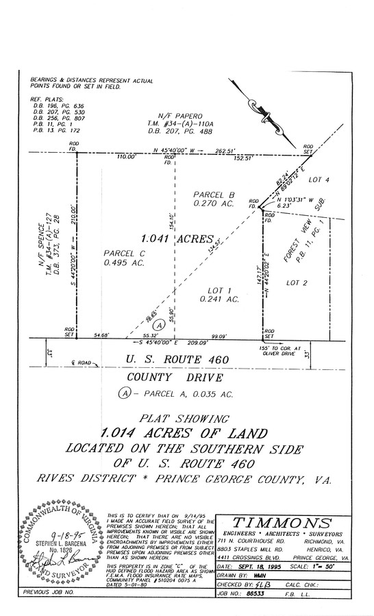 County Dr, Prince VA 23875 Land