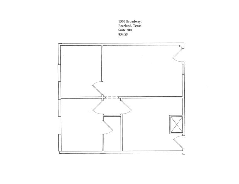 1506 E Broadway St, Pearland, TX for lease - Site Plan - Image 1 of 7