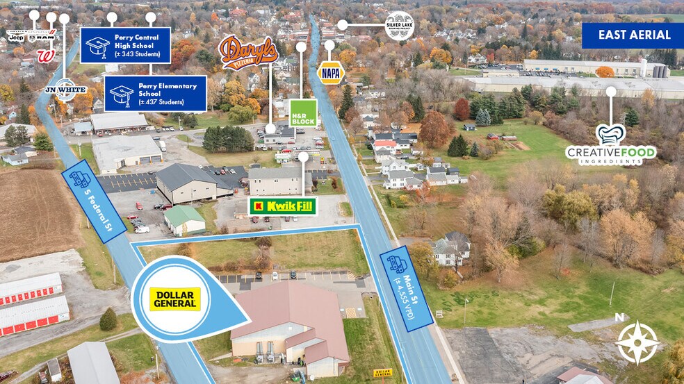 201 Main St S, Perry, NY for sale - Building Photo - Image 1 of 1