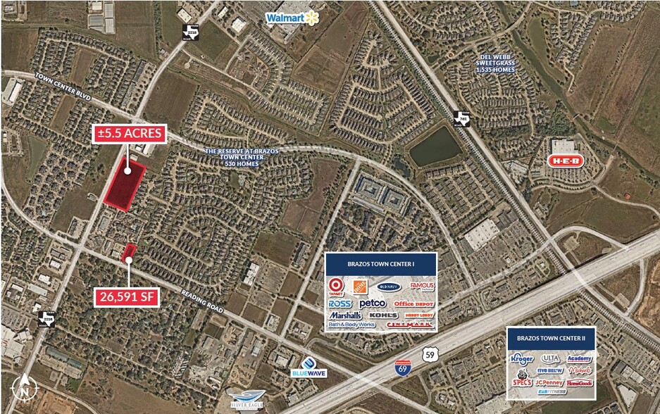 US 59, Rosenberg, TX for sale - Aerial - Image 2 of 5