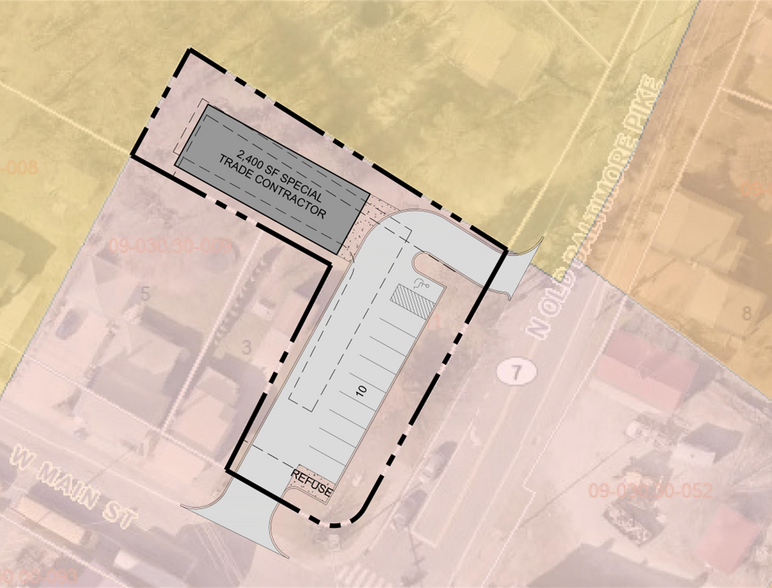 1 W Main St, Christiana, DE for sale - Site Plan - Image 3 of 3