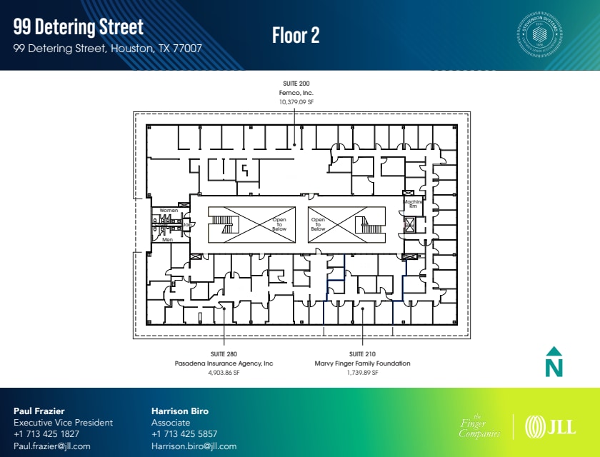 99 Detering St, Houston, TX for lease Floor Plan- Image 1 of 1
