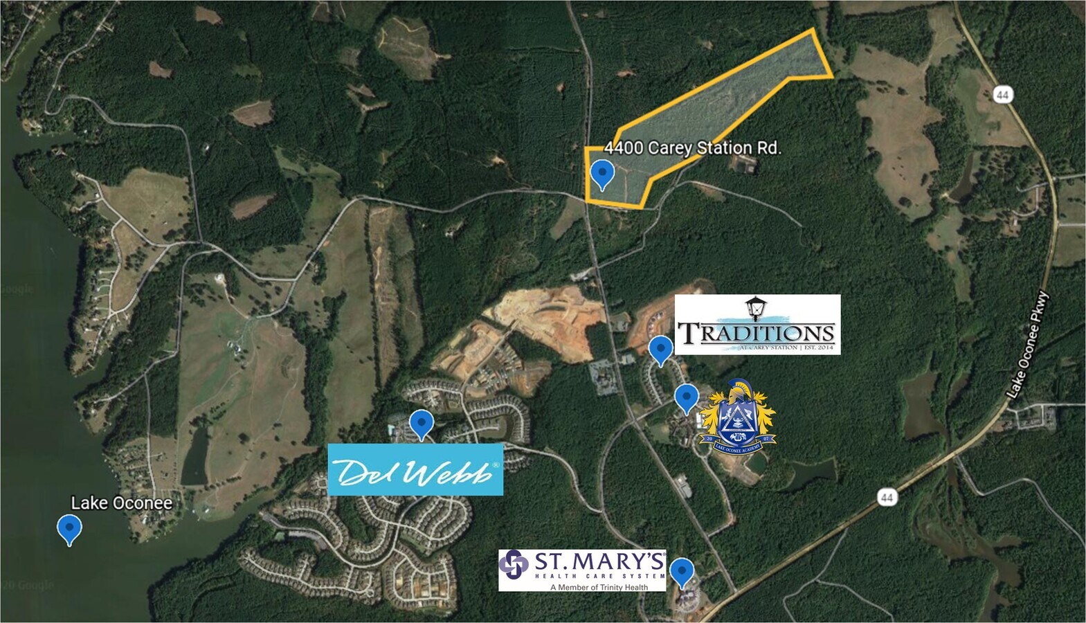 4400 Carey Station, Greensboro, GA 30642 Land for Sale