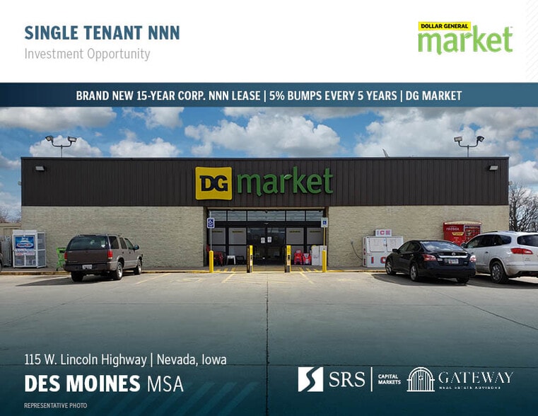 115 W Lincoln Hwy, Nevada, IA for sale - Primary Photo - Image 1 of 1