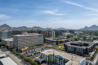 2355 E Camelback Rd, Phoenix, AZ - aerial  map view