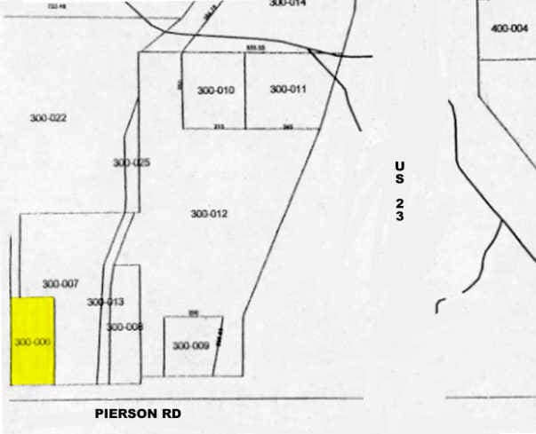 4372 W Pierson Rd, Flint, MI for lease - Plat Map - Image 2 of 5