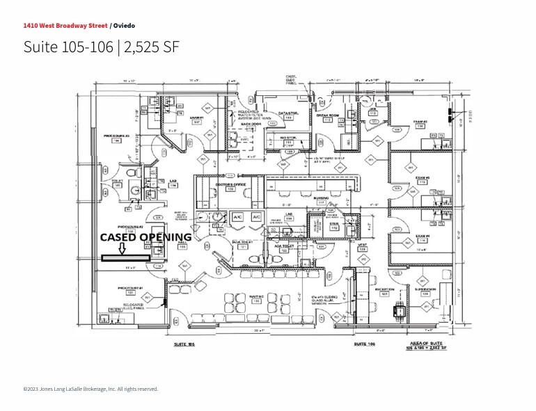 1410 W Broadway St, Oviedo, FL for lease Floor Plan- Image 1 of 1