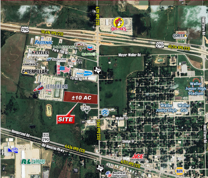 00 FM 362, Waller, TX for sale - Aerial - Image 2 of 2