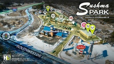 Southwest Dr & Hwy 63, Jonesboro, AR - AERIAL  map view - Image1