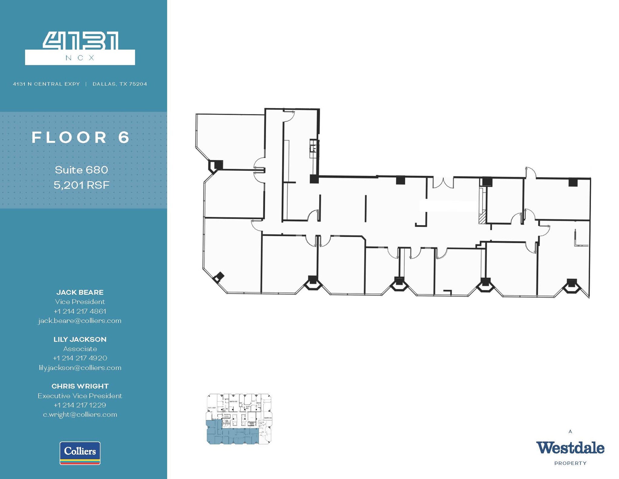 4131 N Central Expy, Dallas, TX for lease Floor Plan- Image 1 of 1