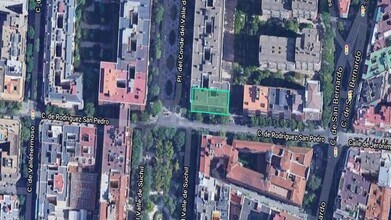 Madrid, MAD - AERIAL map view