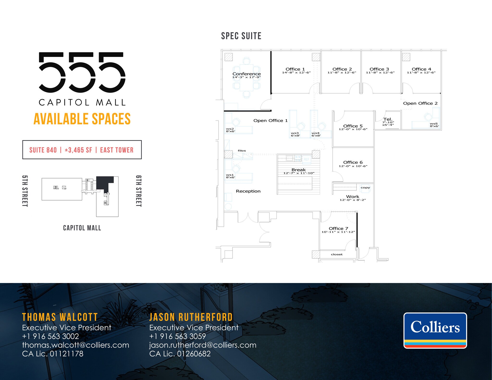 555 Capitol Mall, Sacramento, CA for lease Site Plan- Image 1 of 1