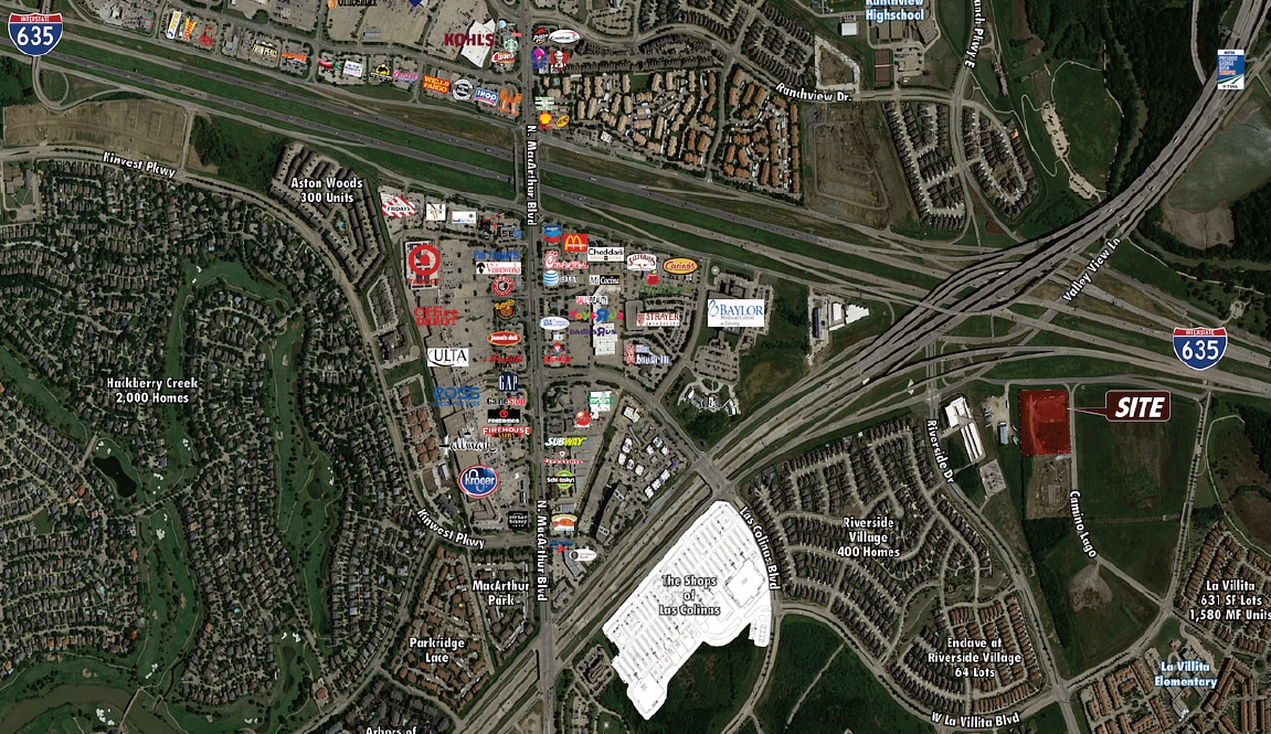 SWC I-635 & Camino Lago, Irving, TX for sale Primary Photo- Image 1 of 1