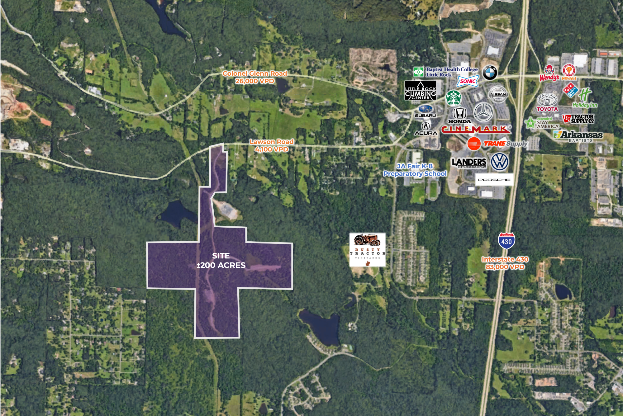 Lawson Rd, Little Rock, AR for sale Building Photo- Image 1 of 4