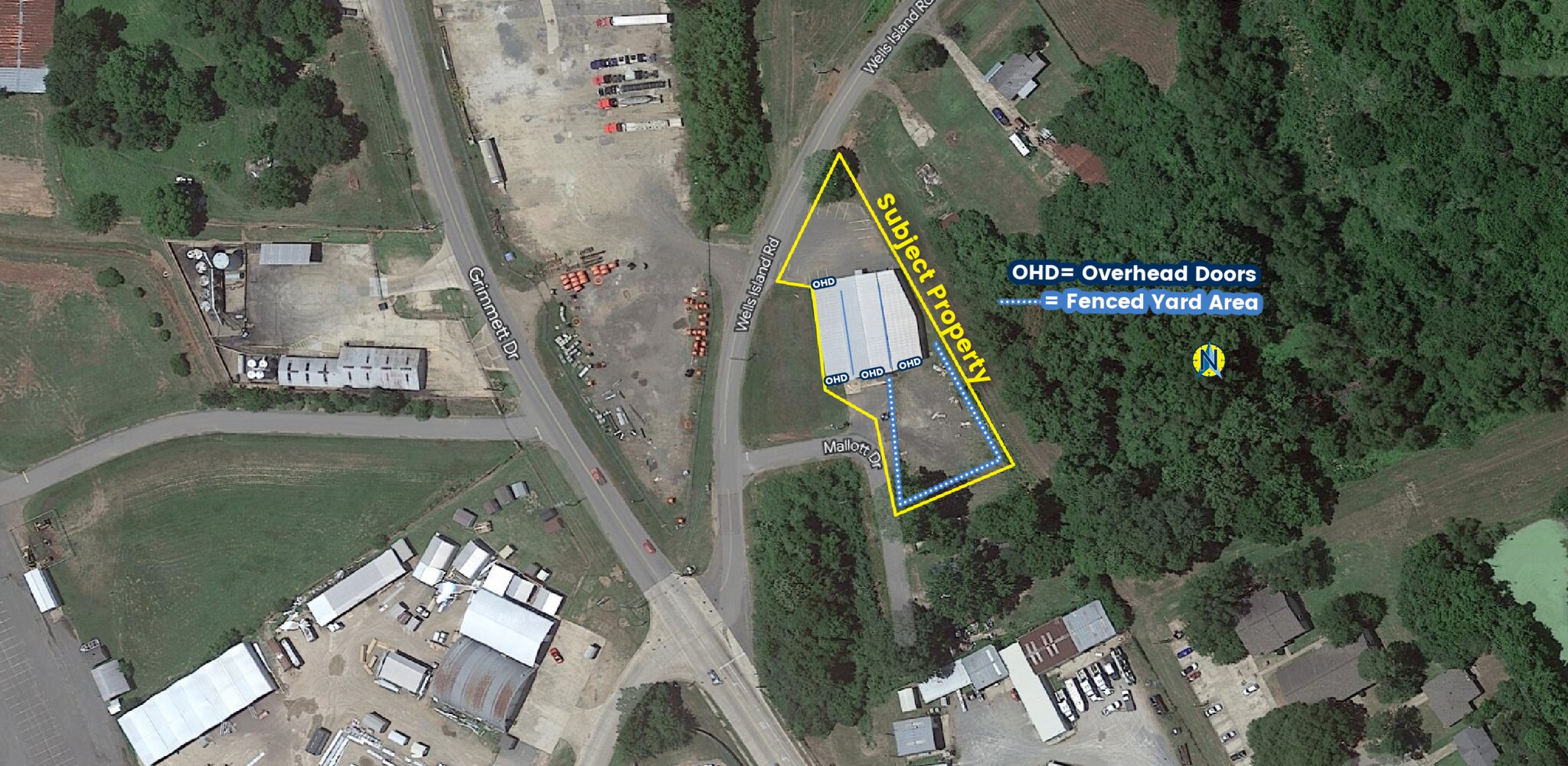 1709 Wells Island Rd, Shreveport, LA 71107 Wells Island Industrial