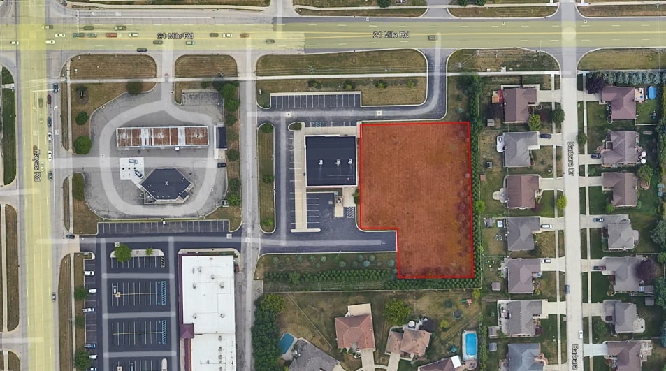 15300 21 Mile Rd, Macomb Township, MI for sale - Aerial - Image 2 of 5