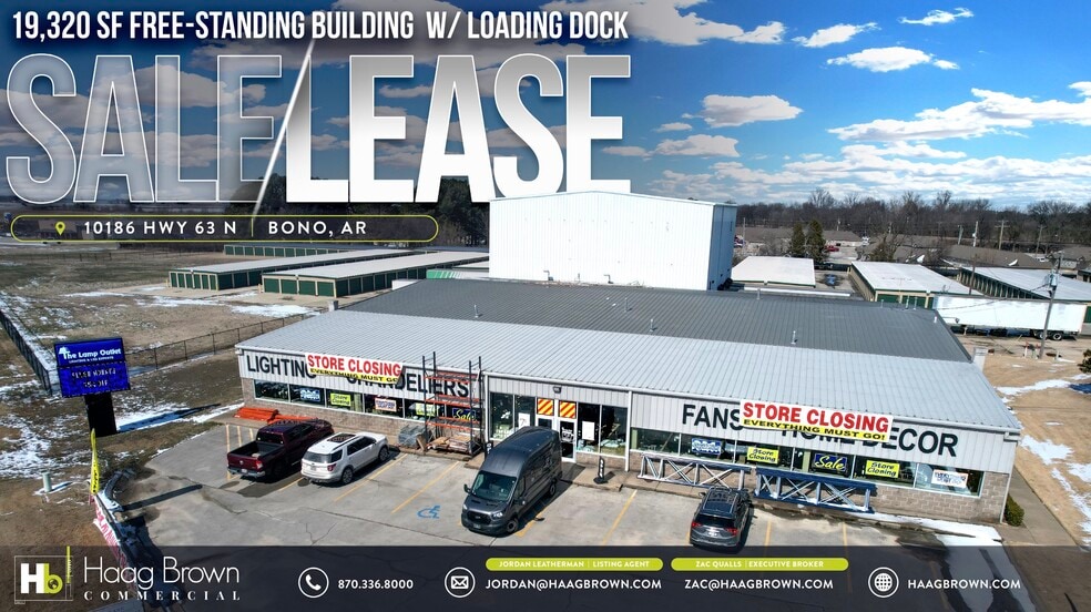 10186 Highway 63 N, Bono, AR for lease - Building Photo - Image 1 of 9