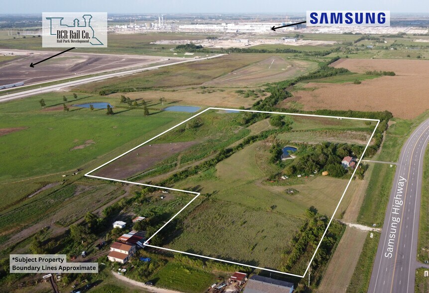 1786 Samsung Hwy, Taylor, TX for sale - Aerial - Image 1 of 12
