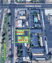 2823 N 48th St, Phoenix, AZ - AERIAL  map view