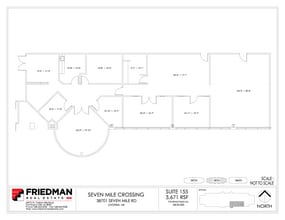 38705 7 Mile Rd, Livonia, MI for lease Floor Plan- Image 1 of 2